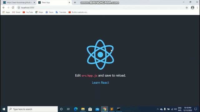 Make a website form page with React & React-Bootstrap | Install and use Bootstrap 4 in React JS смотреть онлайн