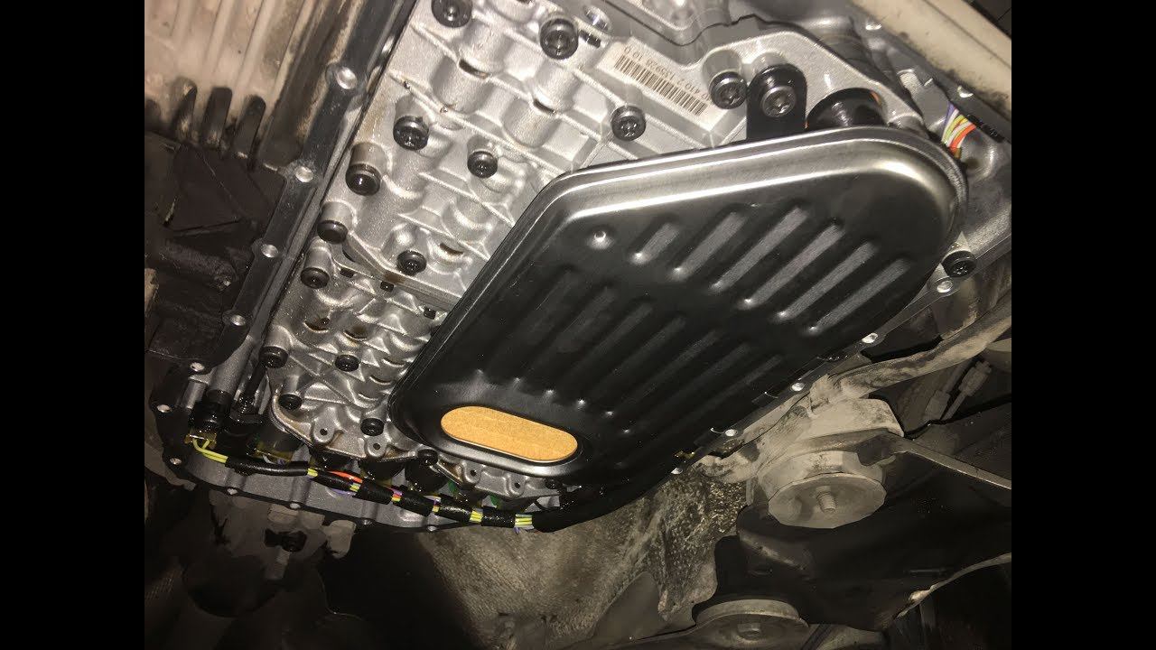 Замена масла в акпп Audi A4 B6 1.8t Q