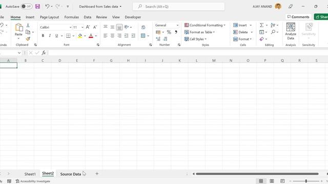 How to create a Sales Dashboard in Excel - Malayalam Tutorial смотреть онлайн