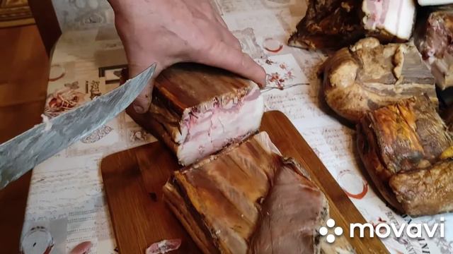 ДОМАШНЕЕ КОПЧЁНОЕ САЛО/ ЗАГОТОВКИ/КТО РАБОТАЕТ ТОТ ЕСТ смотреть онлайн