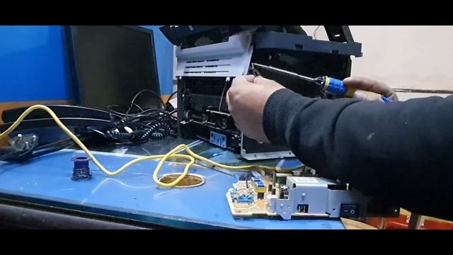 hp laserjet printer print damage/ light print issue solved M 1005 MFP | смотреть онлайн