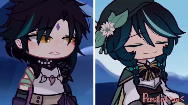 🌹//Anybody Else//Meme//Xiaoven (Xiao X Venti)//Genshin Impact//Gacha Club//☘️