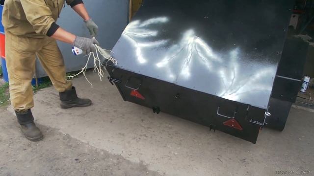 Даём вторую жизнь старому прицепу АлисА Переделка прицепа для рыбалки под лодку пвх смотреть онлайн