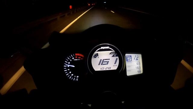 ночные покатушки Yamaha FJR 1300 смотреть онлайн