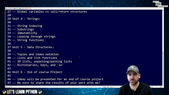 Course Introduction - Let's Learn Python - Coding for beginners смотреть онлайн