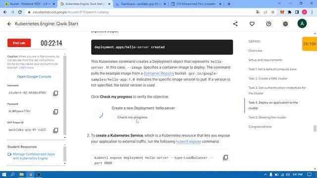 Kubernetes Engine: Qwik Start смотреть онлайн