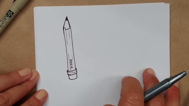 How to Doodle and Icon | Pencil | Drawing tutorial - great for sketch notes, journal bujo смотреть онлайн