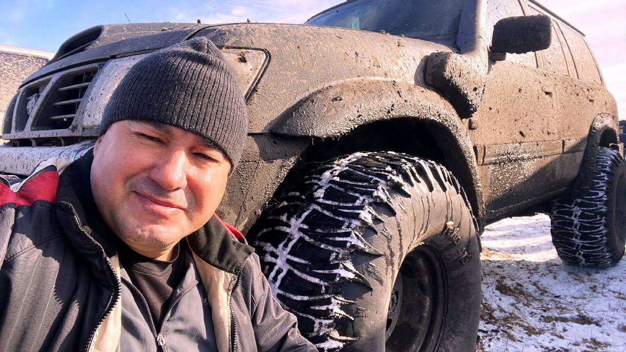 40е колеса - Nissan Patrol делает вещи ! смотреть онлайн
