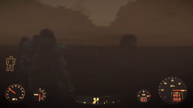 Fallout 4: the castle, LEGENDARY GLOWING MIRELURK easy kill смотреть онлайн