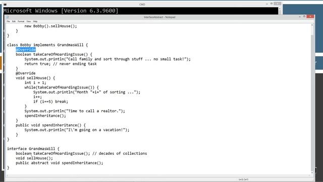 Learn Java Programming - Interface: Abstract Methods Tutorial - Java 8+ смотреть онлайн