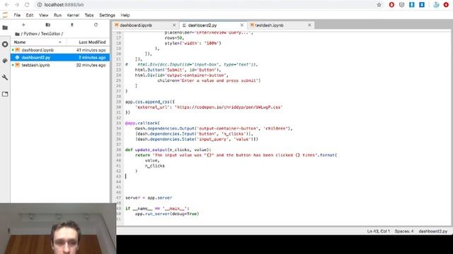 LIVE PYTHON CODING: building a Dash Text Editor смотреть онлайн