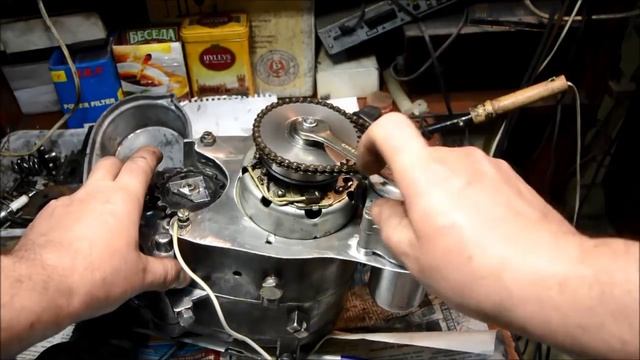 Пробная прокрутка В501М электростартером смотреть онлайн