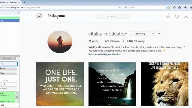 Instagram follow automation from database [Advanced] смотреть онлайн