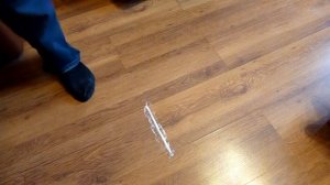 02 Ламинат проклейка стыков клеем ПВА