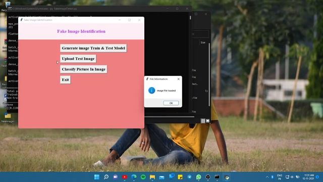 Final Year Project for CSE || Computer Science 2021 || fake image detection || Python Project смотреть онлайн
