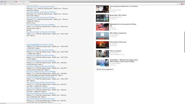Liens de téléchargement IPSW iOS 7 beta 4 pour iPhone 4/4S/5, iPad 2/3/4/mini et iPod Touch 5 смотреть онлайн