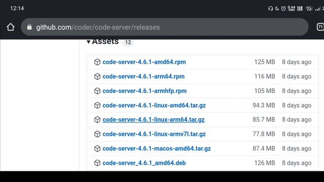./code-server: 36: exec: /data/data/com.termux/files/home/code-server-4.6.1-linux-arm64/lib/node: смотреть онлайн