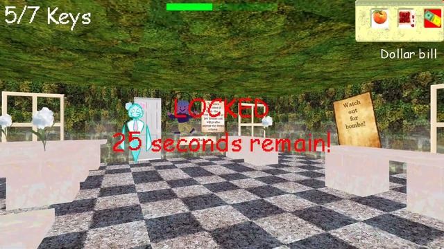 Meeting Mrs Painter's little brother? (Baldi's Basics mod) смотреть онлайн