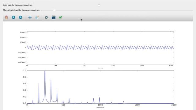 A PyQt app for recording your microphone input and displaying a live Fourier transform смотреть онлайн