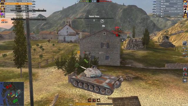 TVP 50\51 ОТЛИЧНЫЙ БОЙ НА КАРТОНЕ !!! World of Tanks Blitz смотреть онлайн
