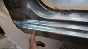 Закончил левую сторону + лужение сварочных швов оловом.