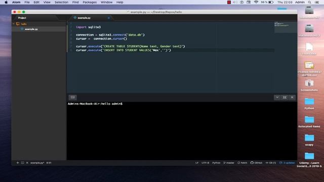 How To Use Sqlite Database With Python смотреть онлайн