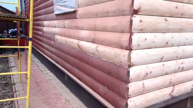 Шлифуем и перекрашиваем фасад каркасного дома смотреть онлайн