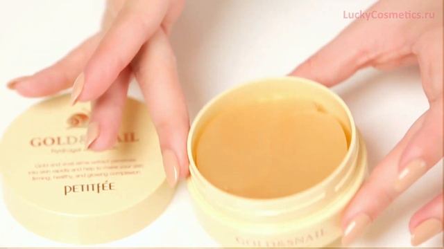 Обзор на патчи Petitfee Hydro Gel Eye Patch Gold And Snail смотреть онлайн