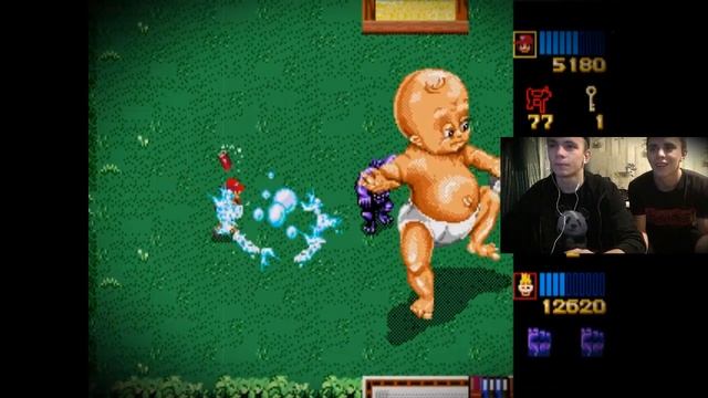 Прохождение игры Зомби съели моих соседей Pt.2(Sega) смотреть онлайн