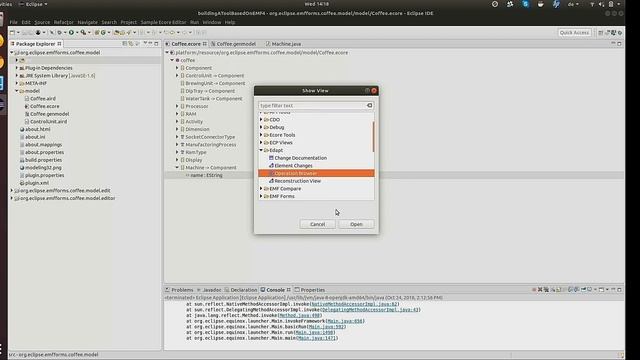 Building a tool for engineers based on EMF | EclipseCon Europe 2018 смотреть онлайн