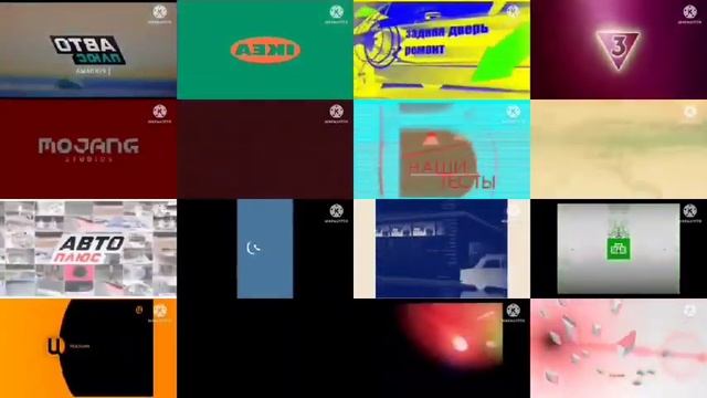 Сборник заставок в одном экране с эффектами №16 Collection of screensavers in one screen №16 смотреть онлайн