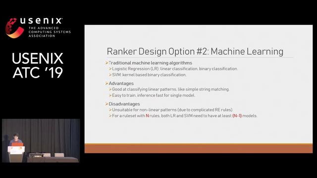 USENIX ATC '19 - Accelerating Rule-matching Systems with Learned Rankers смотреть онлайн
