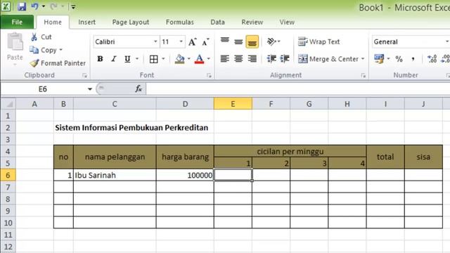 Cara Membuat Pembukuan Perkreditan dengan Microsoft Excel смотреть онлайн