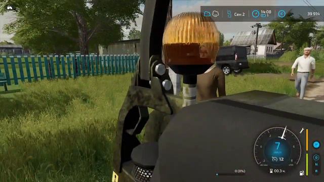 Farming simulator 22 часть 6 выжить в деревне смотреть онлайн