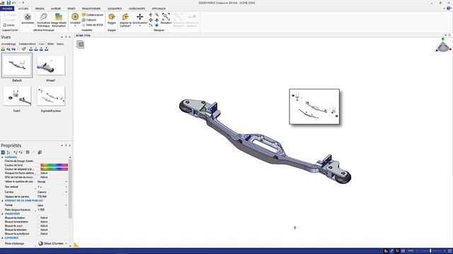 SOLIDWORKS Composer - Le bouton interactif pour le changement de vue - Juin 2017 смотреть онлайн