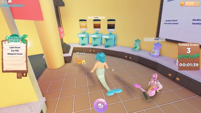 Roblox Mermaid Life ~ My First Pet and Job! смотреть онлайн