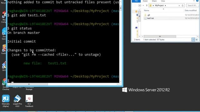 3 Getting started Install Git windows смотреть онлайн