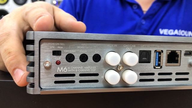 Обзор процессорного усилителя MUSWAY M6 (4K) смотреть онлайн