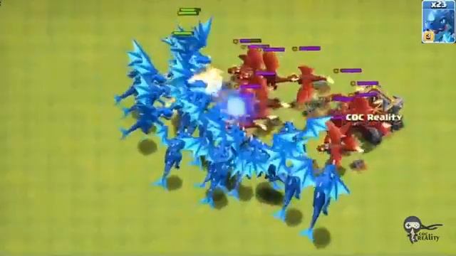 100 electron Dragon vs 100 Dragon clash of clans ultimate смотреть онлайн