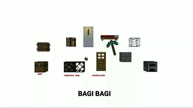 BAGI BAGI rig dan model Minecraft for PRISMA 3D смотреть онлайн