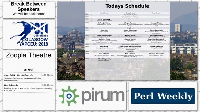 The Perl Conference in Glasgow - Day 1 - Zoopla Theatre смотреть онлайн