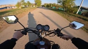 ЕДЕМ В СОСЕДНЕЕ СЕЛО К ДРУЗЬЯМ НА МОТОЦИКЛАХ!