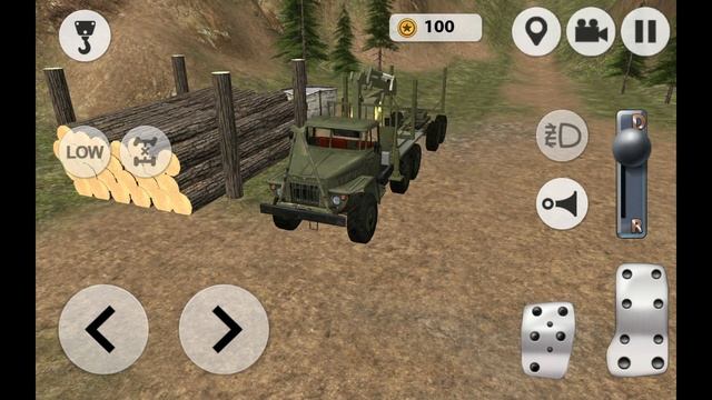 Logging Truck Simulator 3D - HD Android Gameplay - Bonus Truck Games - Full HD Video (1080p) смотреть онлайн