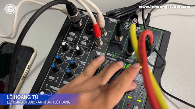 Hướng Dẫn Chỉnh Mixer Mackie Pro FX 6V3 Hay Nhất Để Thu Âm Livestream Với 24 DSP | Lê Hoàng Studio смотреть онлайн