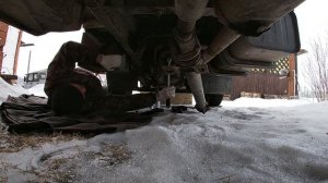 Toyota Dyna.Разборка механизма ручника.