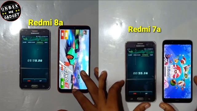 Redmi 8A VS Redmi 7A Speed Test comparison смотреть онлайн