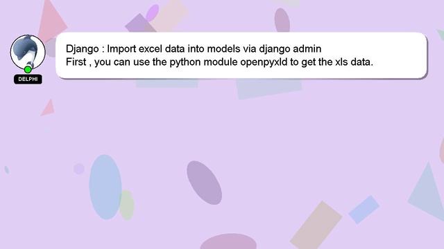 Django : Import excel data into models via django admin смотреть онлайн