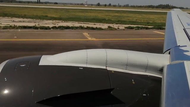 Embraer E2-195 Profit Hunter, Demo-flight in Almaty, take-off 23L UAAA/ALA. PR-ZIQ смотреть онлайн