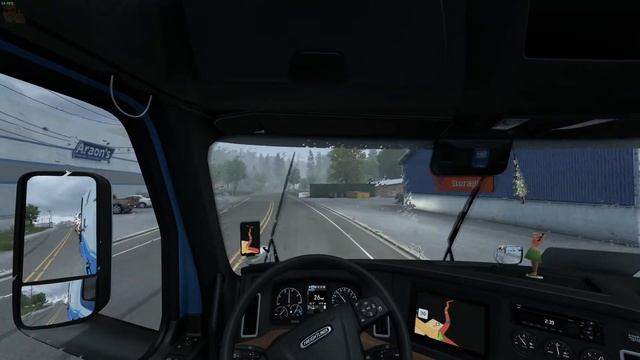Newport to Eugene - #XMasWiseGiving - Freightliner Cascadia - ATS 1.39