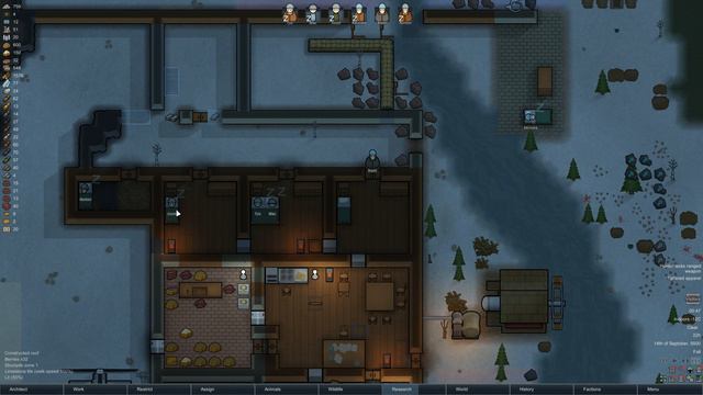 Rimworld 1.0 - Surviving Winter #4 - New Boreal Forest Base [4k] смотреть онлайн